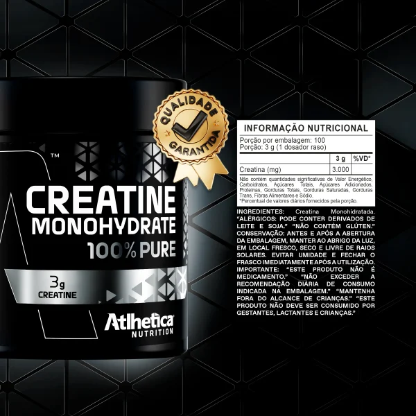 Creatina 100% Pure - 300g - Image 2